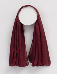 Essential Silk - Dark Maroon