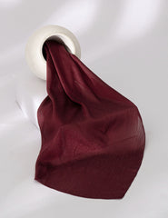 Essential Silk - Dark Maroon